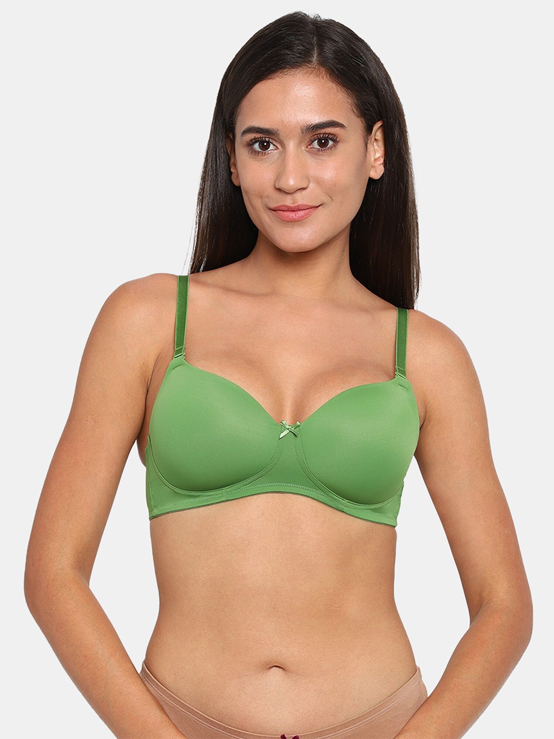 

Zivame Green Bra Lightly Padded