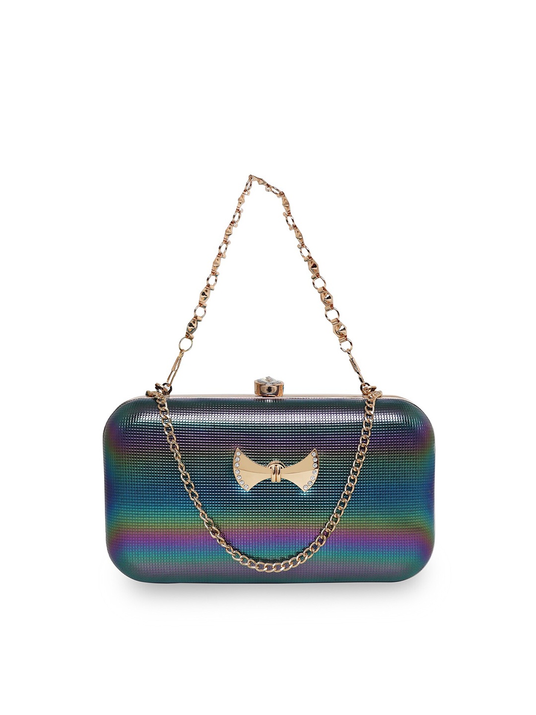 

ESBEDA Women Multicolored Printed Clutch, Multi