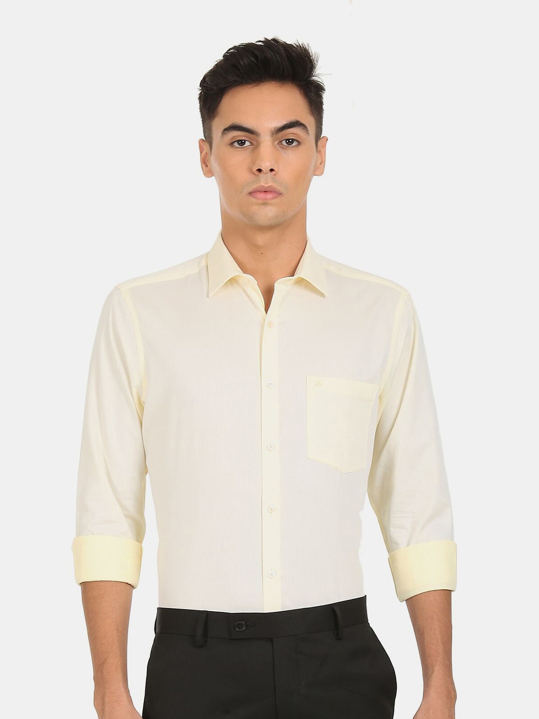 

Arrow Men Yellow Formal Shirt