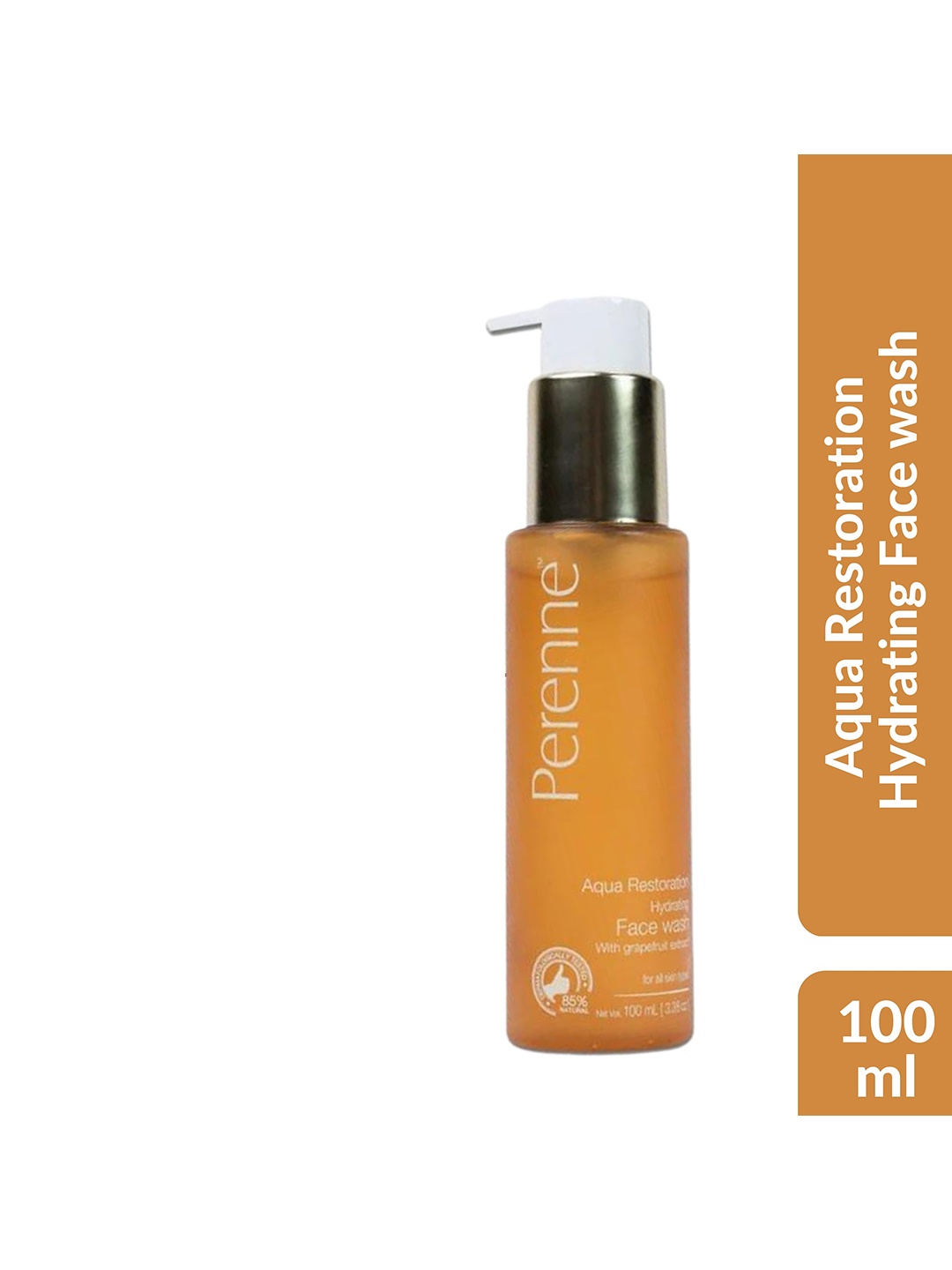 

Perenne Sulphate Free Aqua Restoration Hydrating Face Wash - 100 ml, Orange