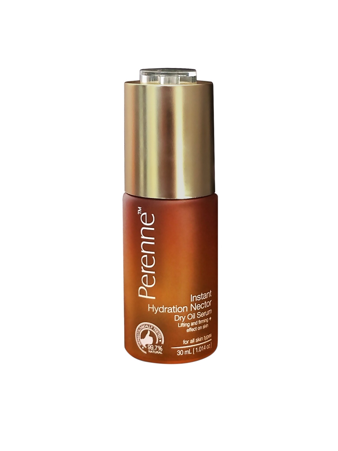 

Perenne Instant Hydration Nectar Dry Oil Serum for All Akin Types - 30 ml, Khaki