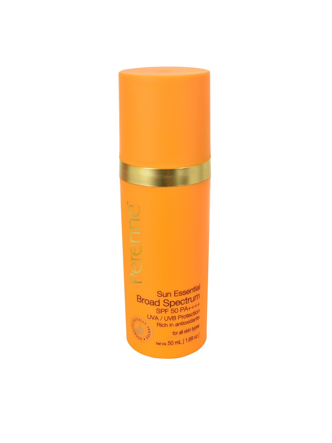 

Perenne Sun Essential Broad Spectrum SPF 50 PA+++ Gel Sunscreen - 50 ml, Orange