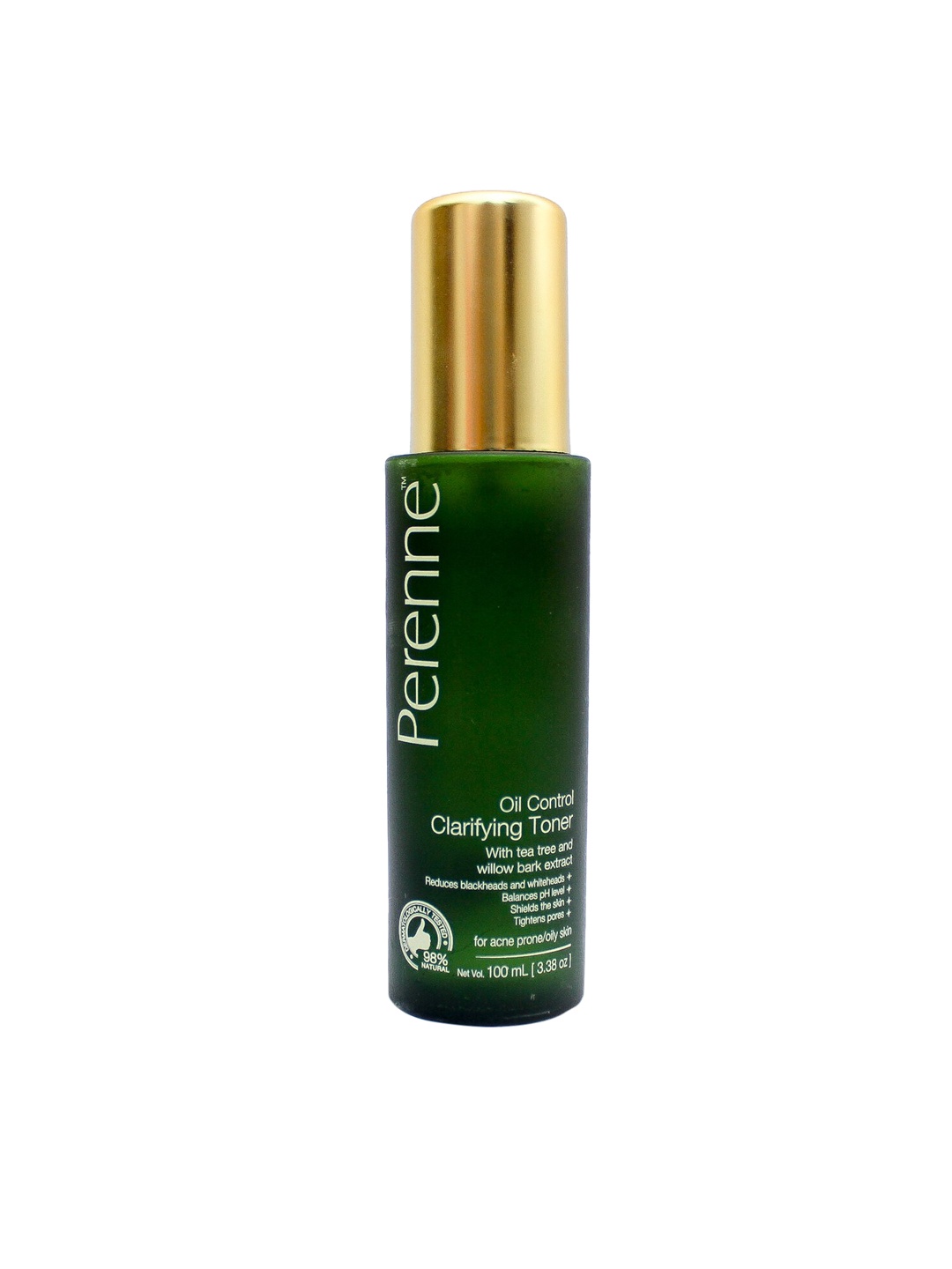 

Perenne Oil Control Clarifying Toner for Oily & Acne Prone Skin - 100 ml, Green