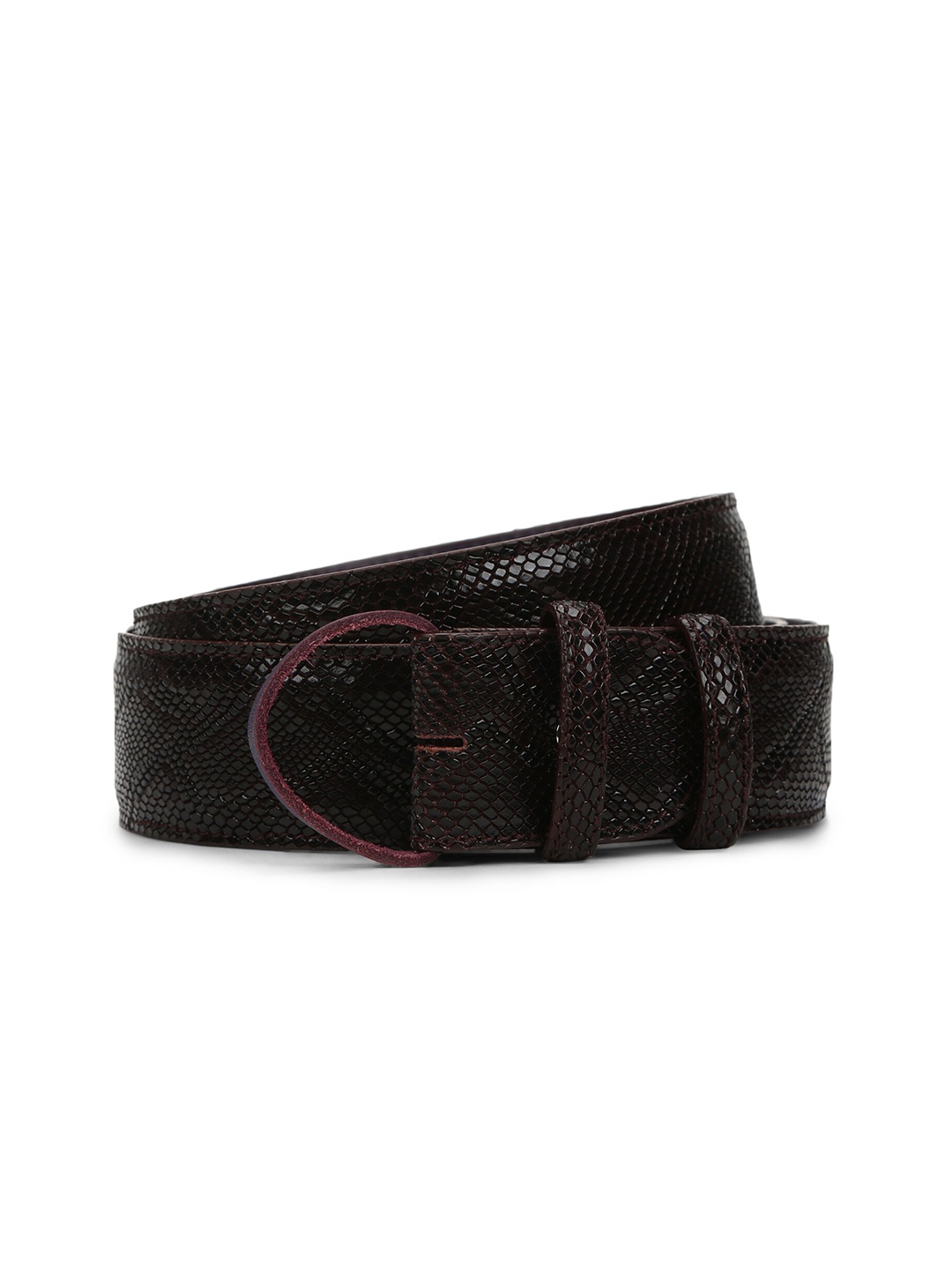 

ELLIOT RHODES Men Reversible Leather Belt, Brown