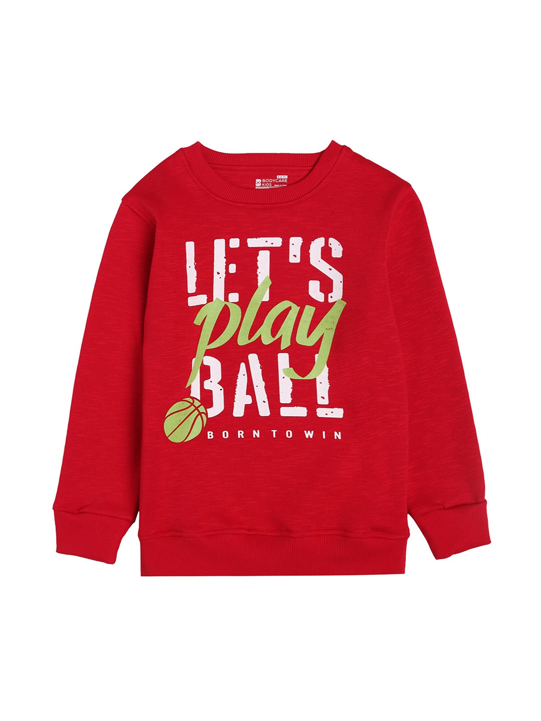 

PROTEENS Boys Red Printed Sweatshirt