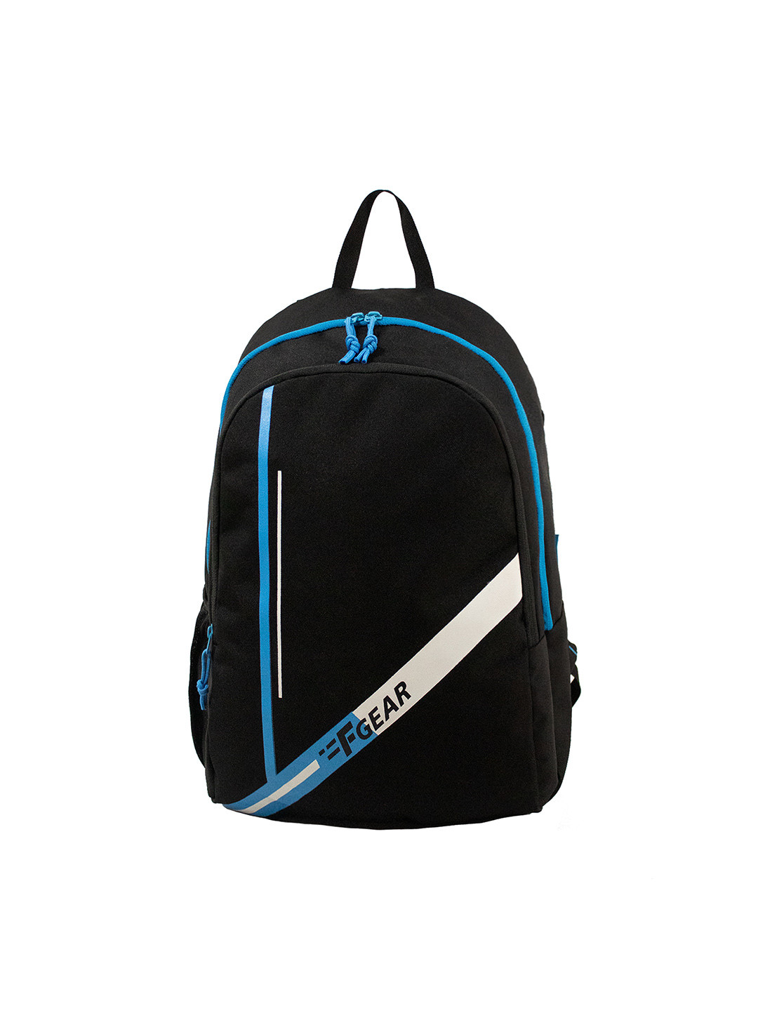 

F Gear Kids Colourblocked Contrast Detail Water Resistance Medium Size Backpack, Black