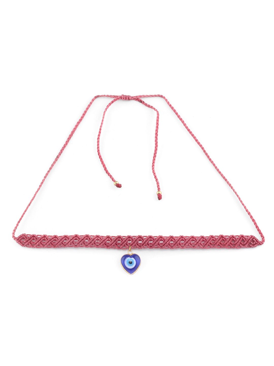 

EL REGALO Pink & Blue Choker