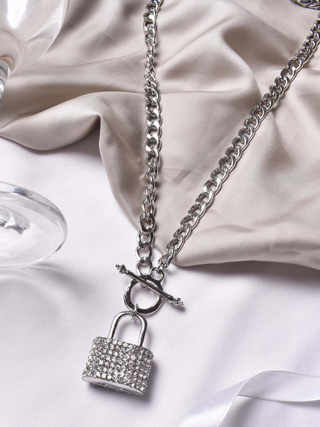 

JOKER & WITCH Silver-Toned Necklace
