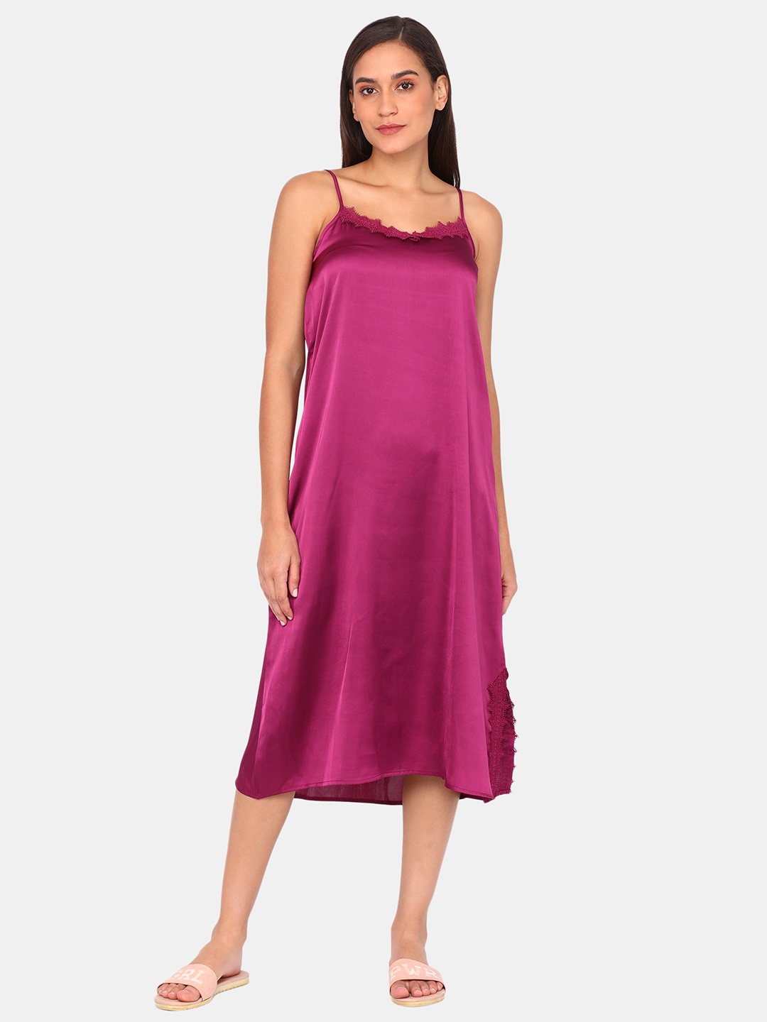 

Zivame Purple Nightdress