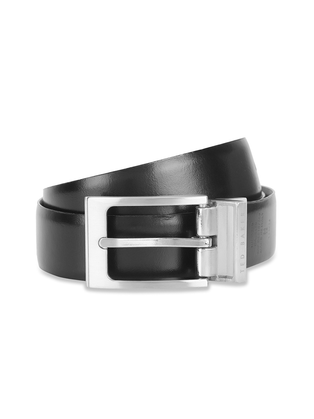 

Ted Baker Men Brown & Black Leather Reversible Formal Belt