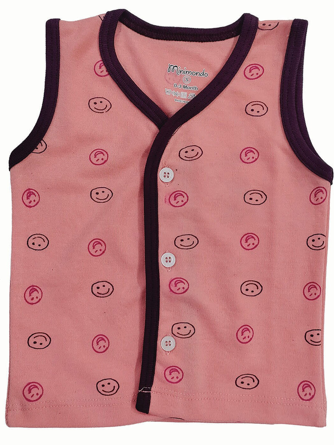 

Zoom Minimondo Girls Assorted Pack Of 3 Printed Tank Top