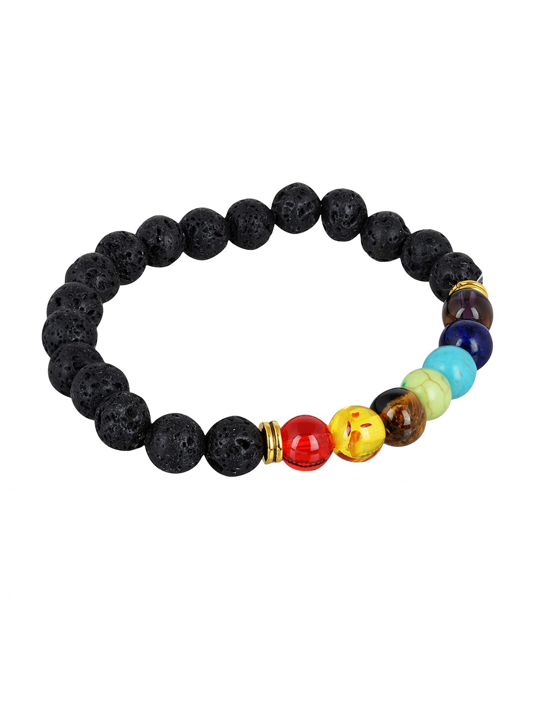 

Arendelle Unisex Black & Red Beaded Bracelet