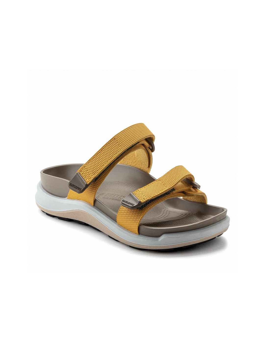 

Birkenstock Women Yellow Sahara Open Toe Regular Width Flats