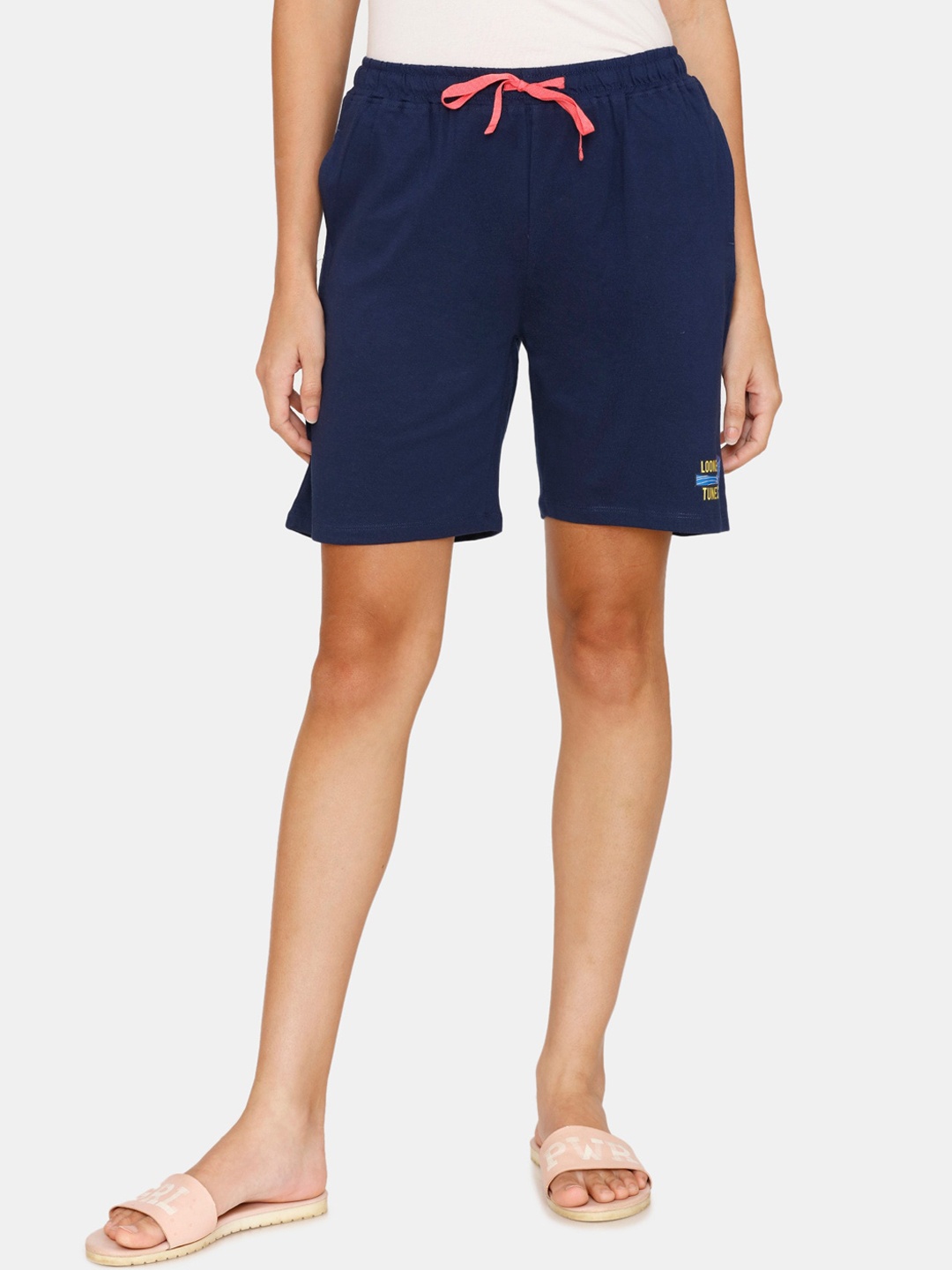 

Zivame Women Blue Shorts