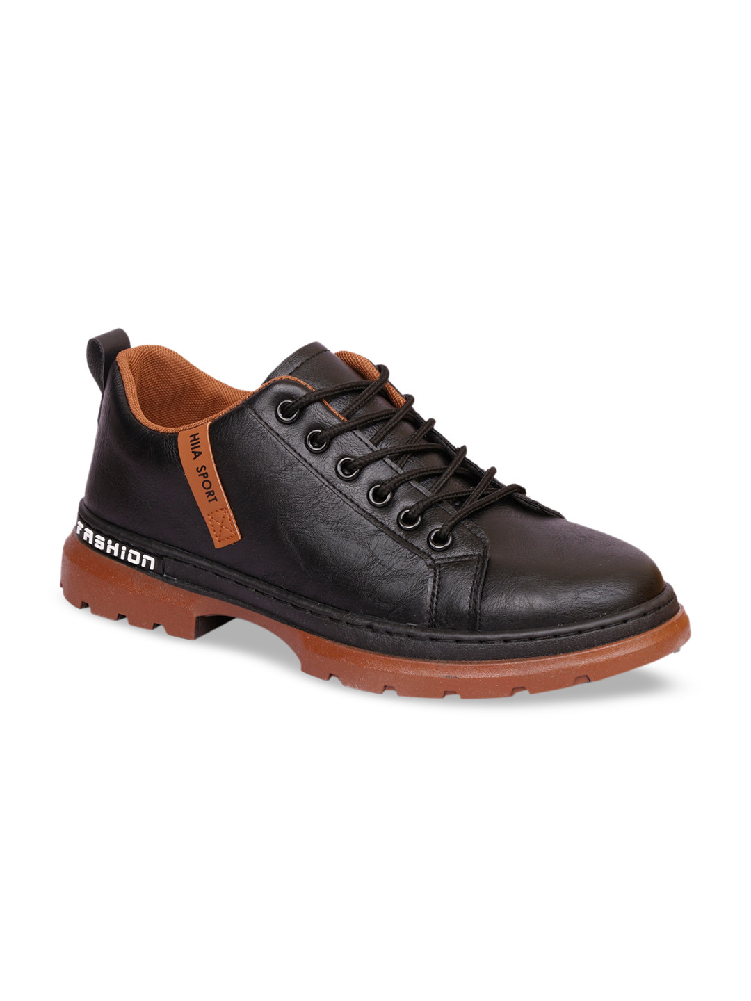 

MOZAFIA Men Black Sneakers