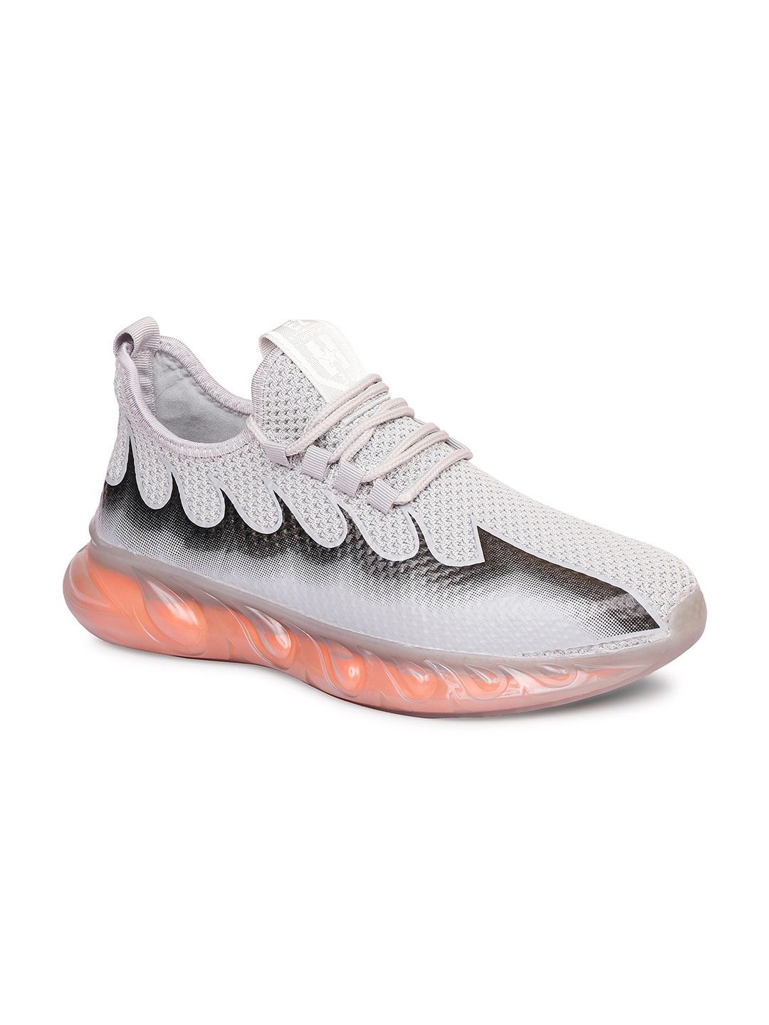 

MOZAFIA Men Grey Colourblocked Sneakers