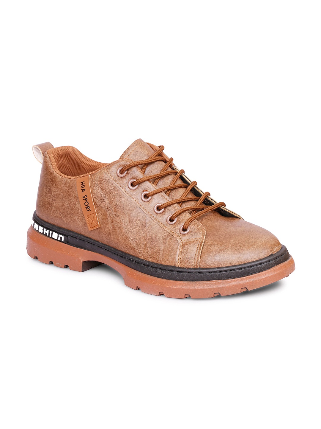 

MOZAFIA Men Brown Flat Boots