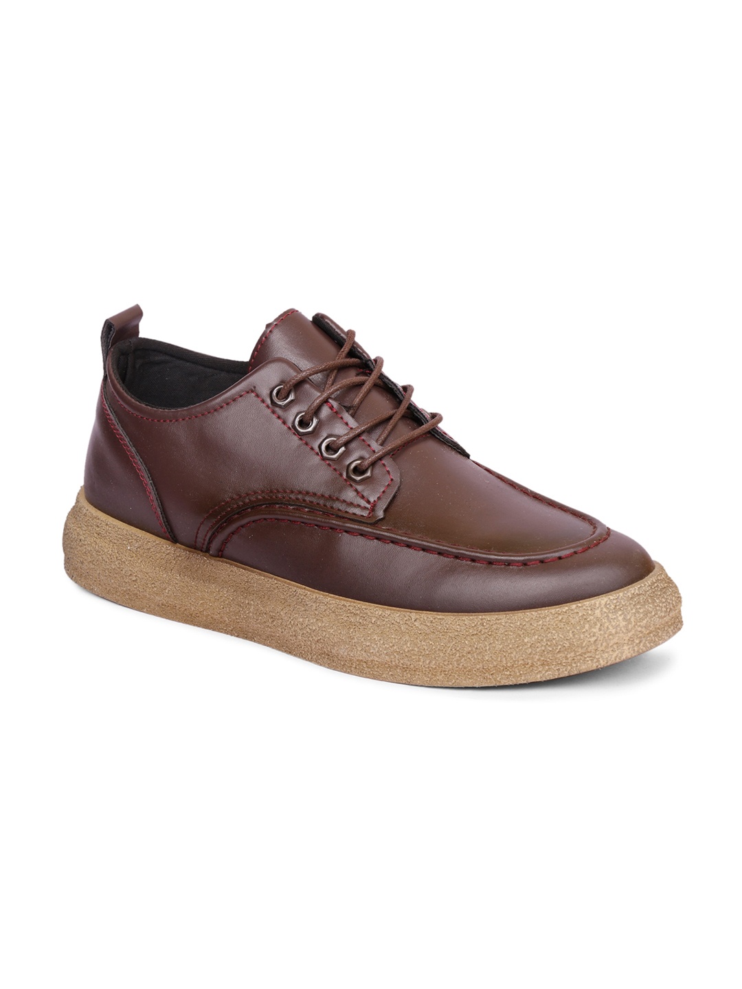 

MOZAFIA Men Brown Flat Boots