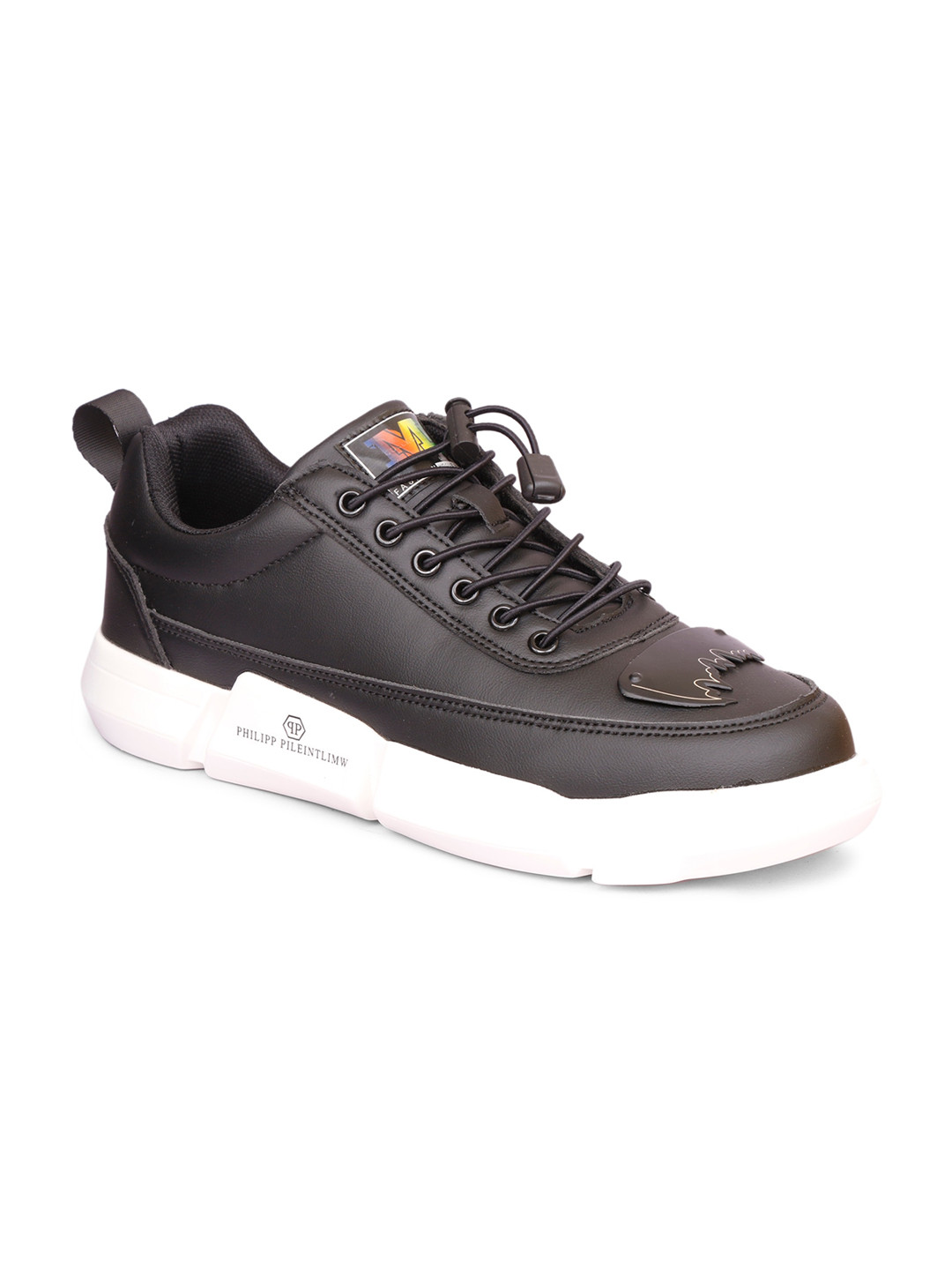 

MOZAFIA Men Black Sneakers