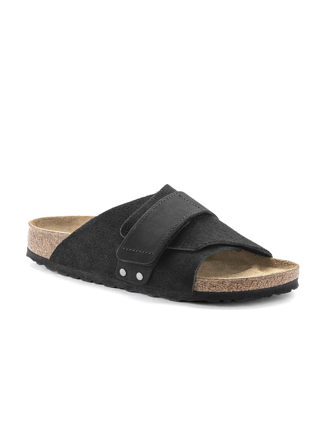 

Birkenstock Unisex Black Kyoto Regular Sliders
