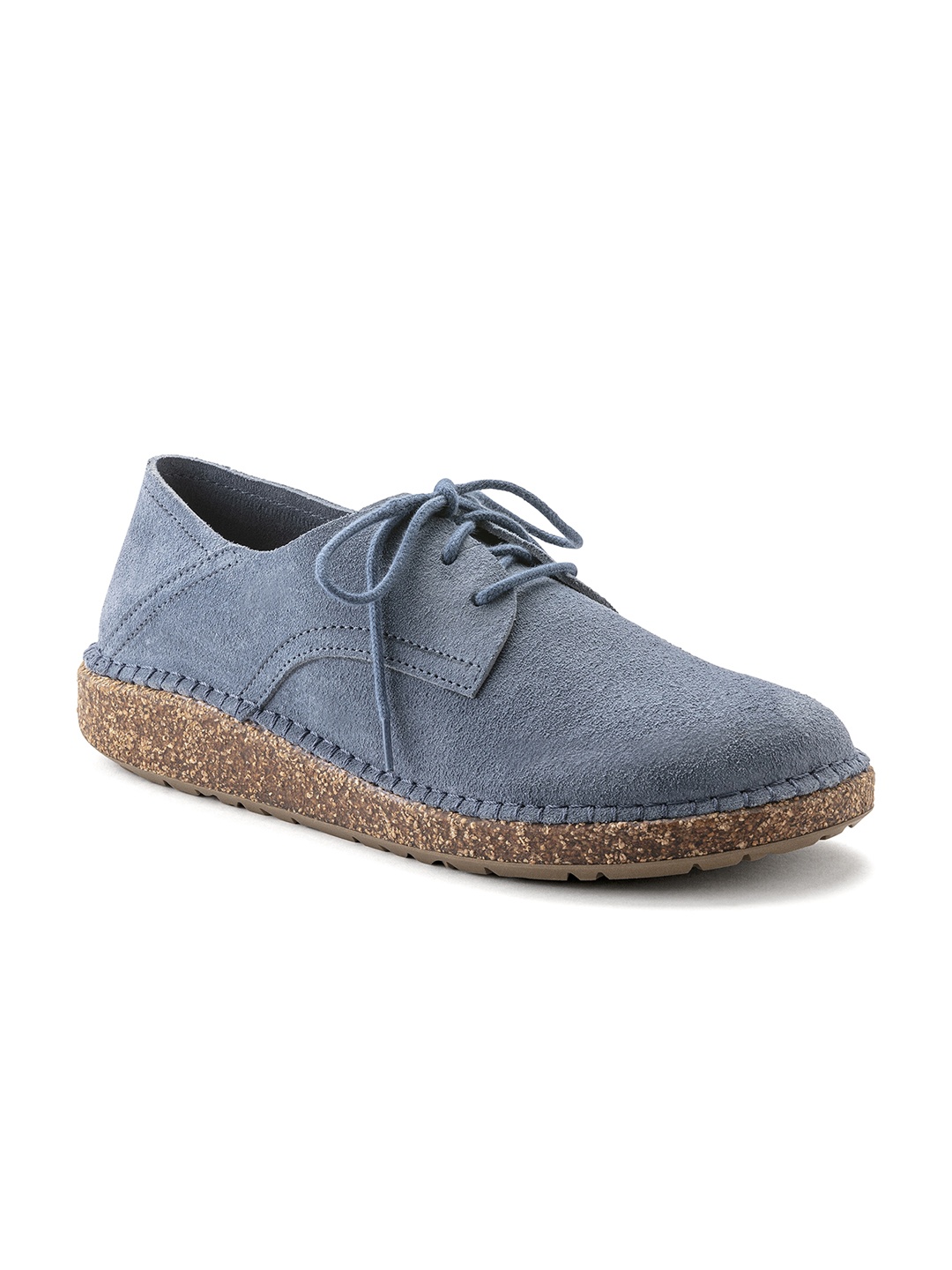 

Birkenstock Unisex Blue Regular Width Gary Suede Textured Sneakers