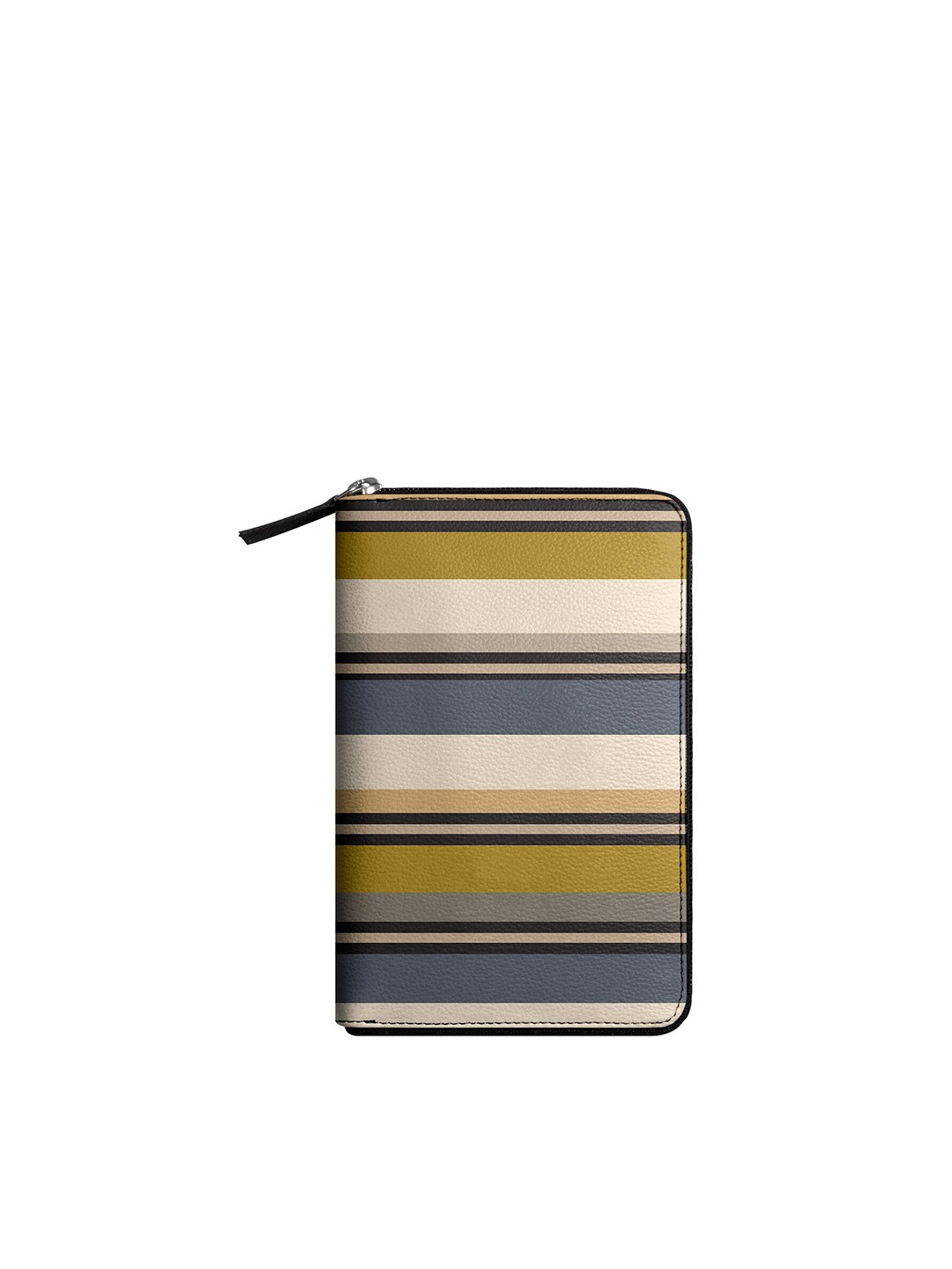 

DailyObjects Unisex Grey & Green Printed PU Passport Holder with Passport Holder