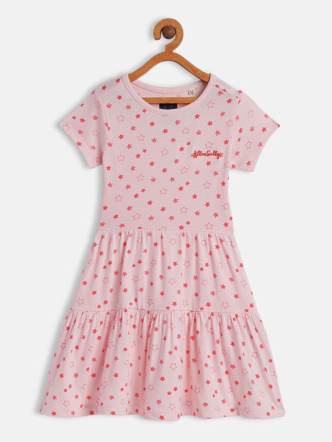 

Allen Solly Junior Pink Dress