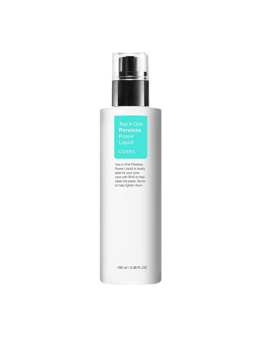 

COSRX Two in One Poreless Power Liquid Toner Serum to Tighten & Reduce Large Pores-100ml, Transparent