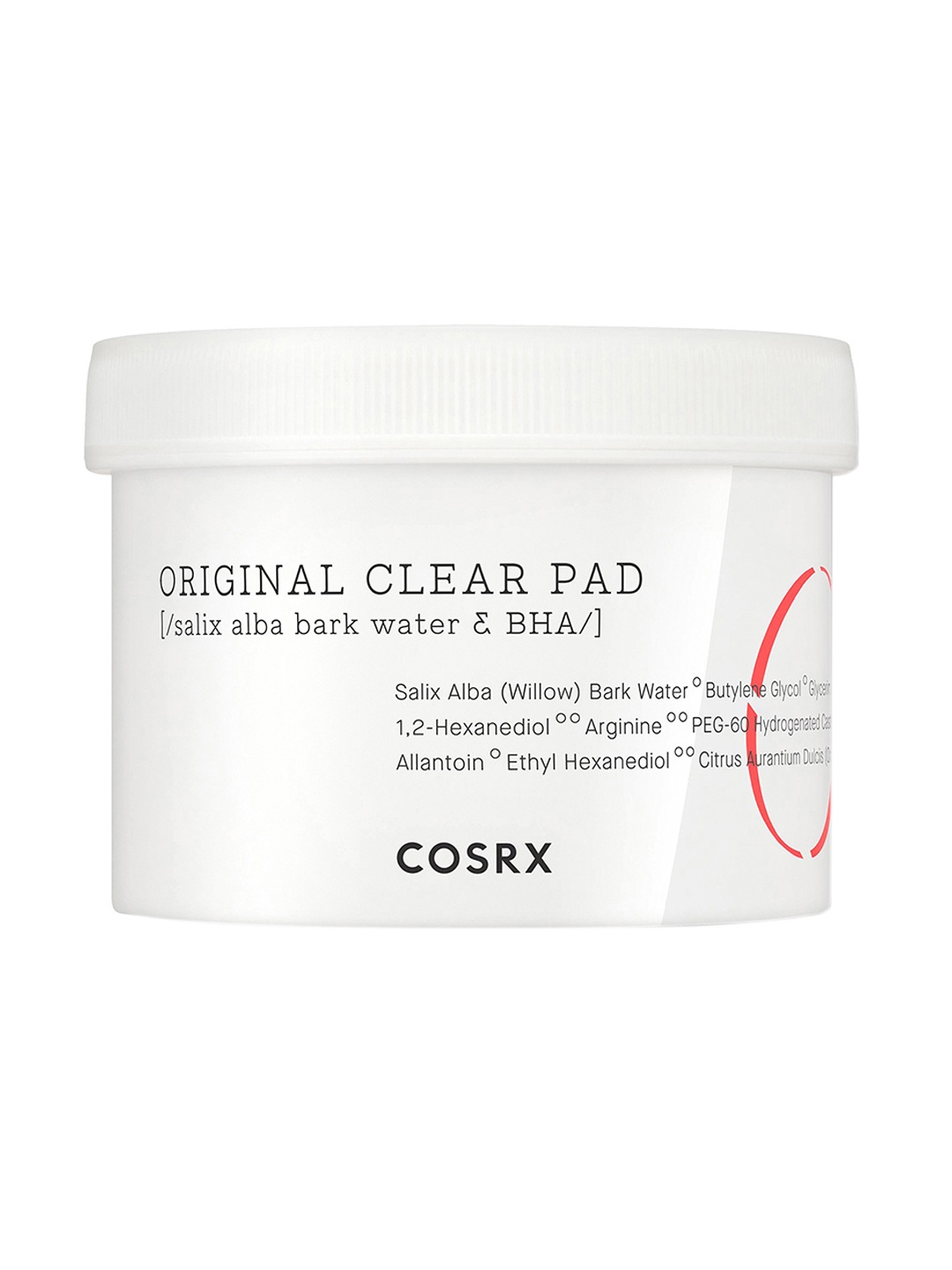 

COSRX One Step Original Clear Pad - 70 Pads with Natural BHA to Unclog Pores for All Skin, White