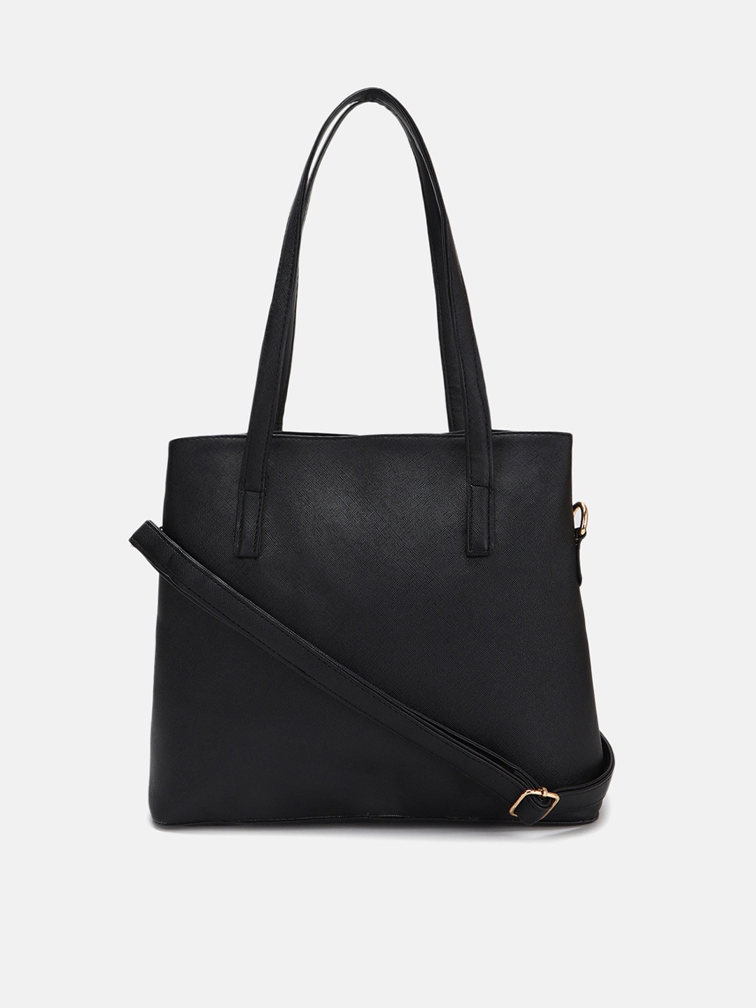 

FABBHUE Blue Structured Shoulder Bag