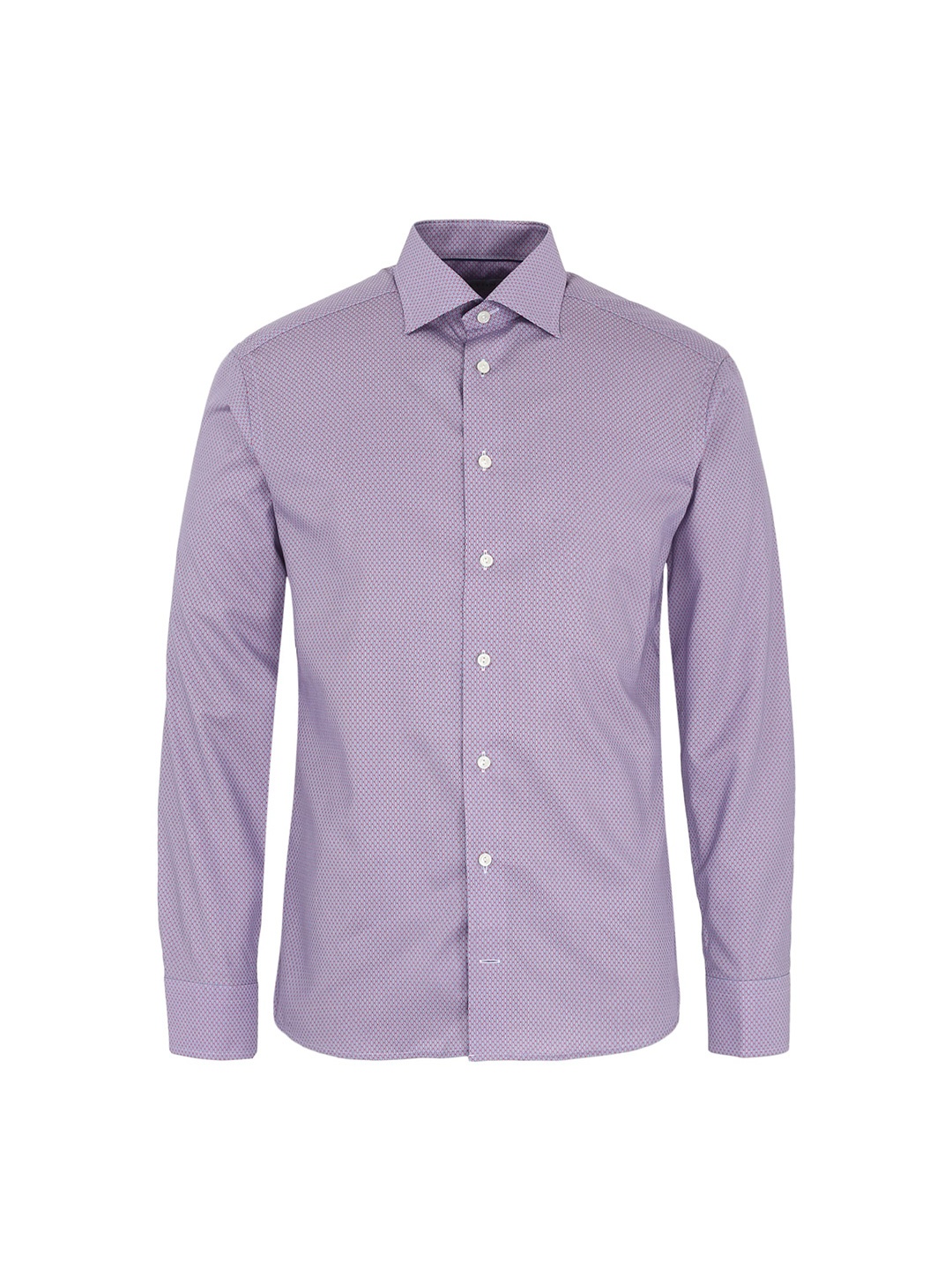 

Eton Men Blue Printed Pure Cotton Casual Shirt