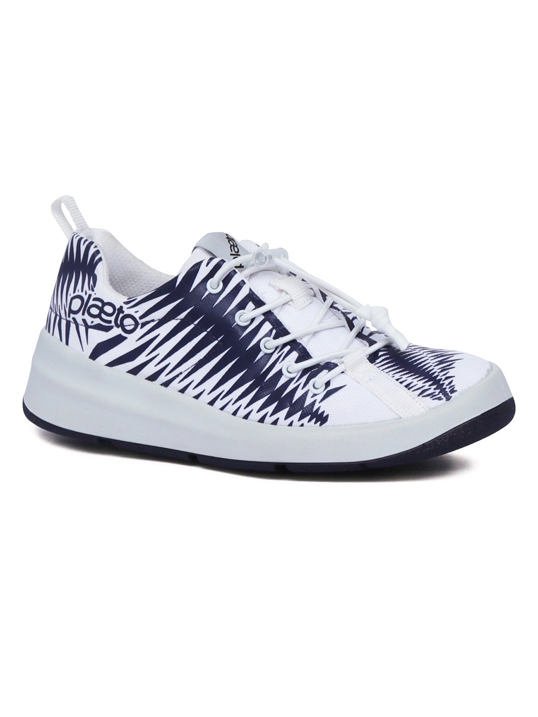 

plaeto Kids Ivy Non-Marking Multiplay Sports Shoes, White