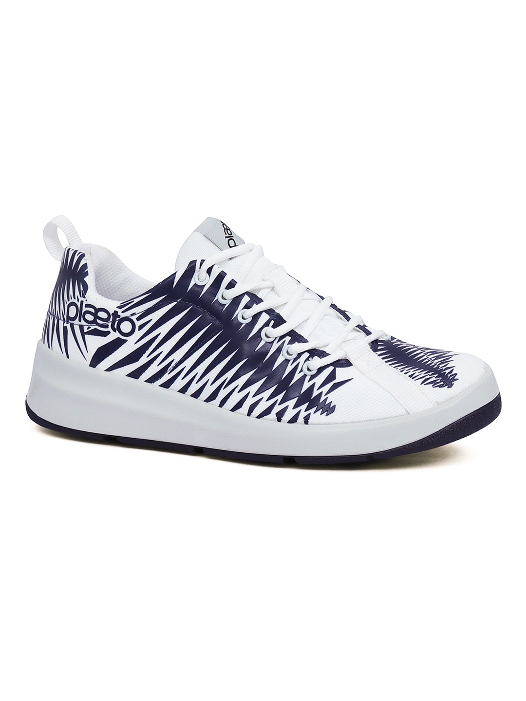

plaeto Men Ivy Non-Marking Multiplay Sports Shoes, White