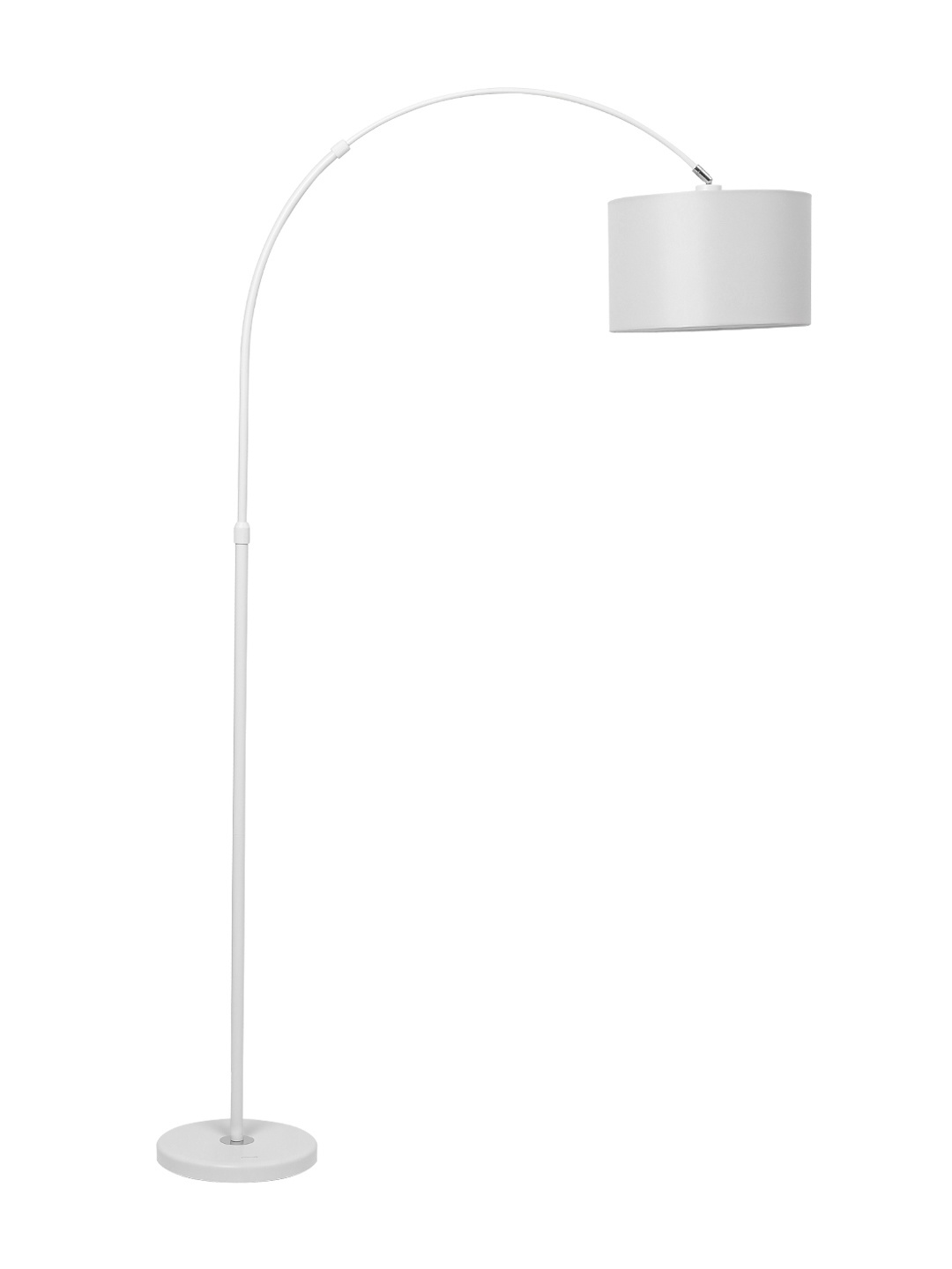 

Philips White Solid Contemporary Metal Arc Floor Lamp