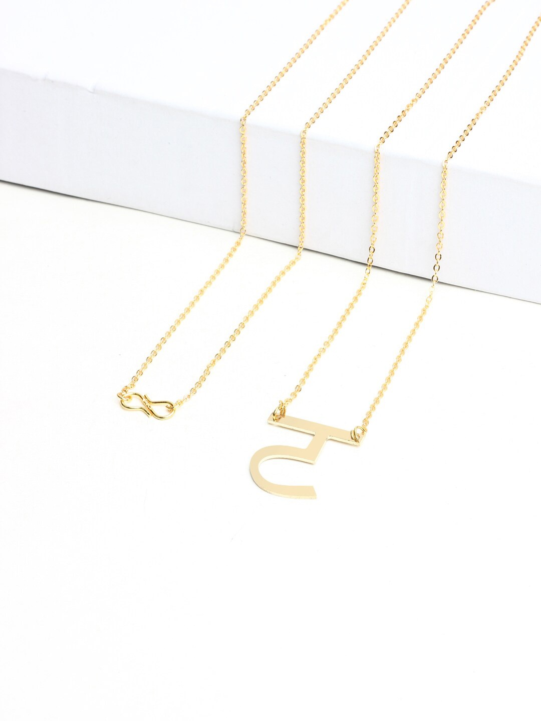 

Goldnera Brass-Plated Gold-Toned Pendant With Chain