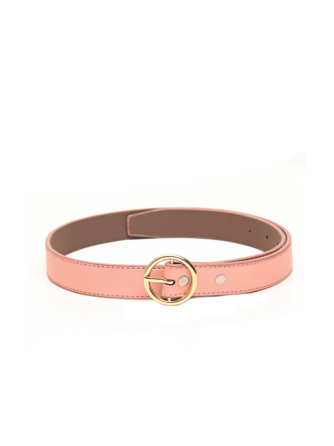 

Calvadoss Women Peach-Coloured Textured Belt