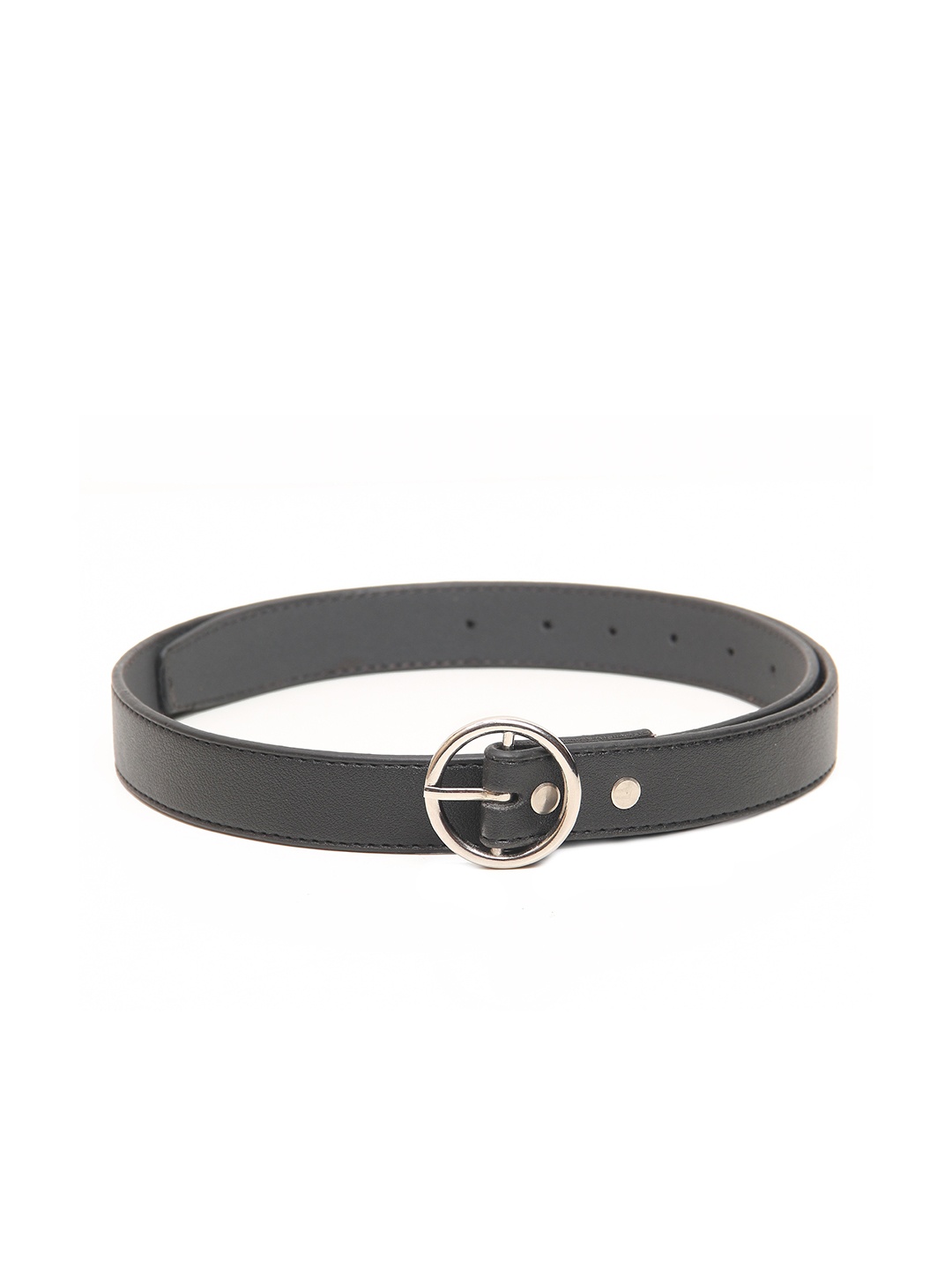 

Calvadoss Women Black Textured Belt