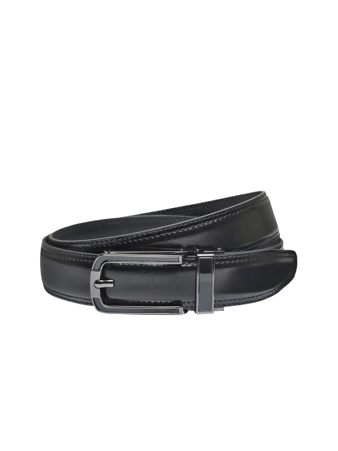 

Churchill & Company Men Black Leather Formal Belt