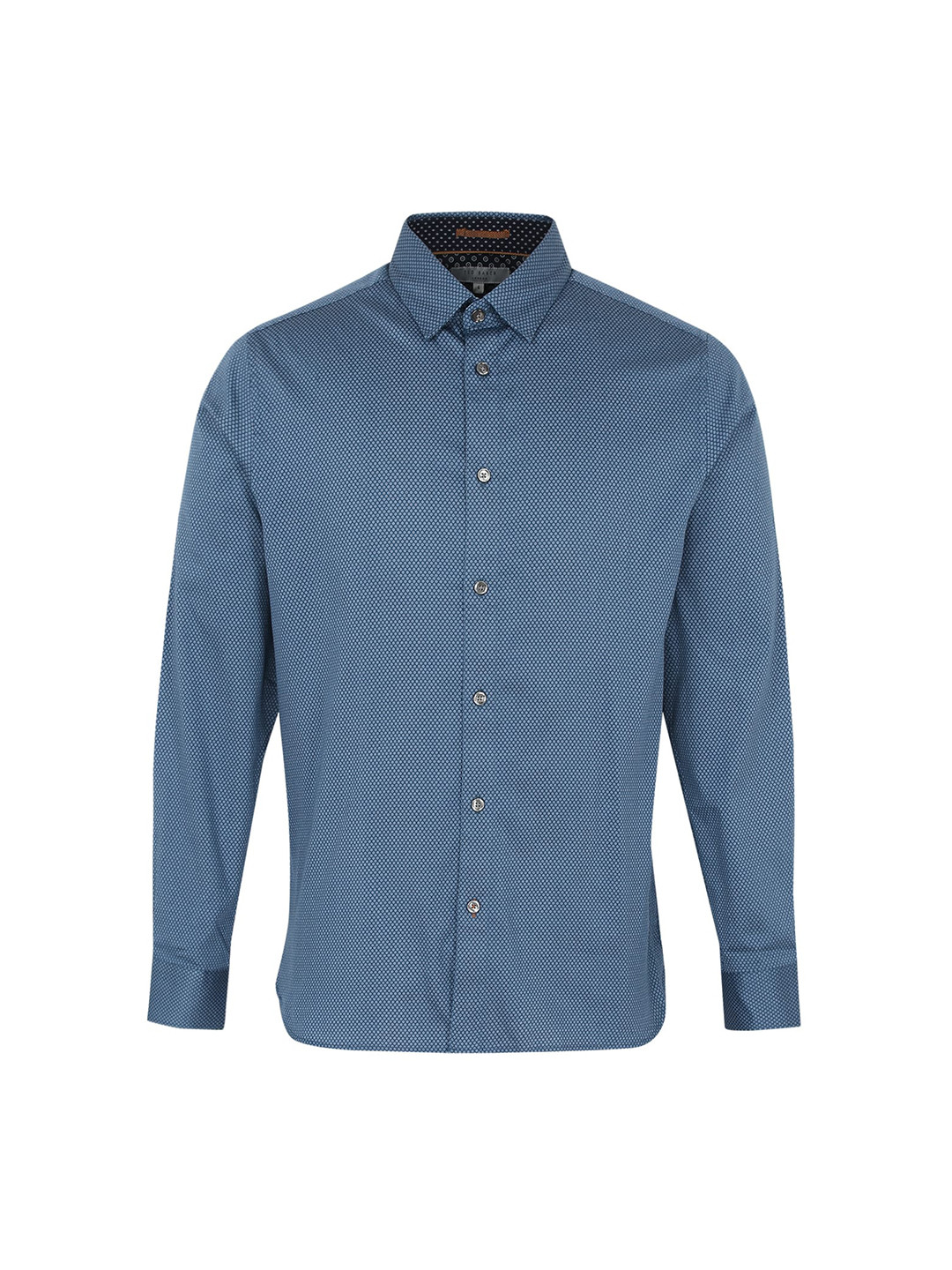 

Ted Baker Men Blue Regular Fit Cotton Casual Shirt