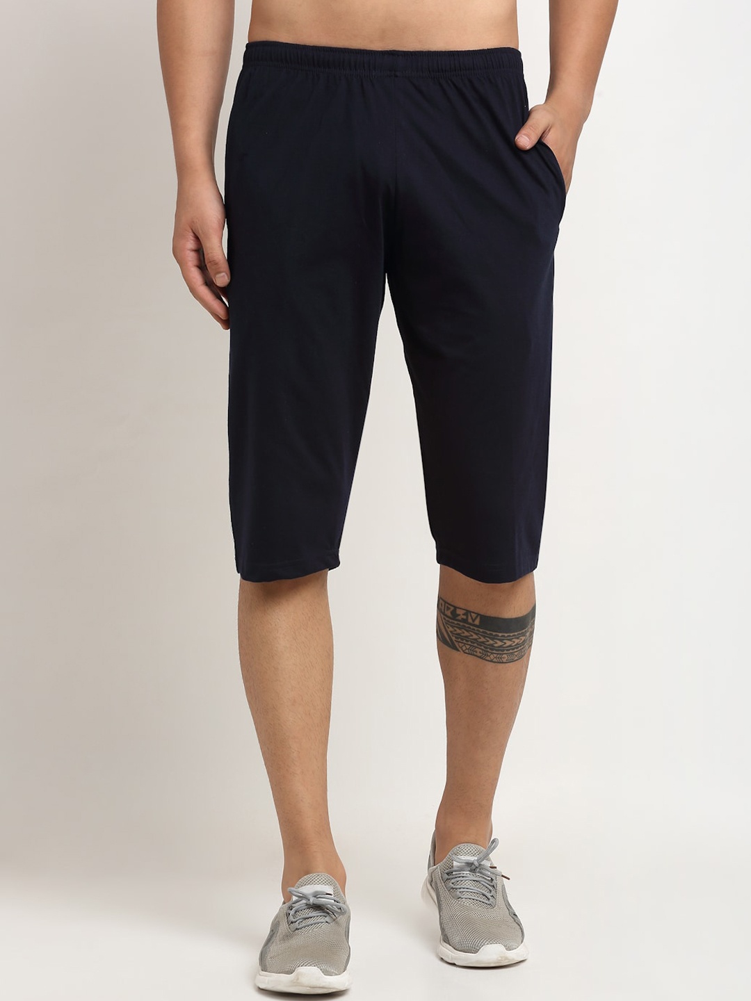 

VIMAL JONNEY Men Navy Blue Shorts