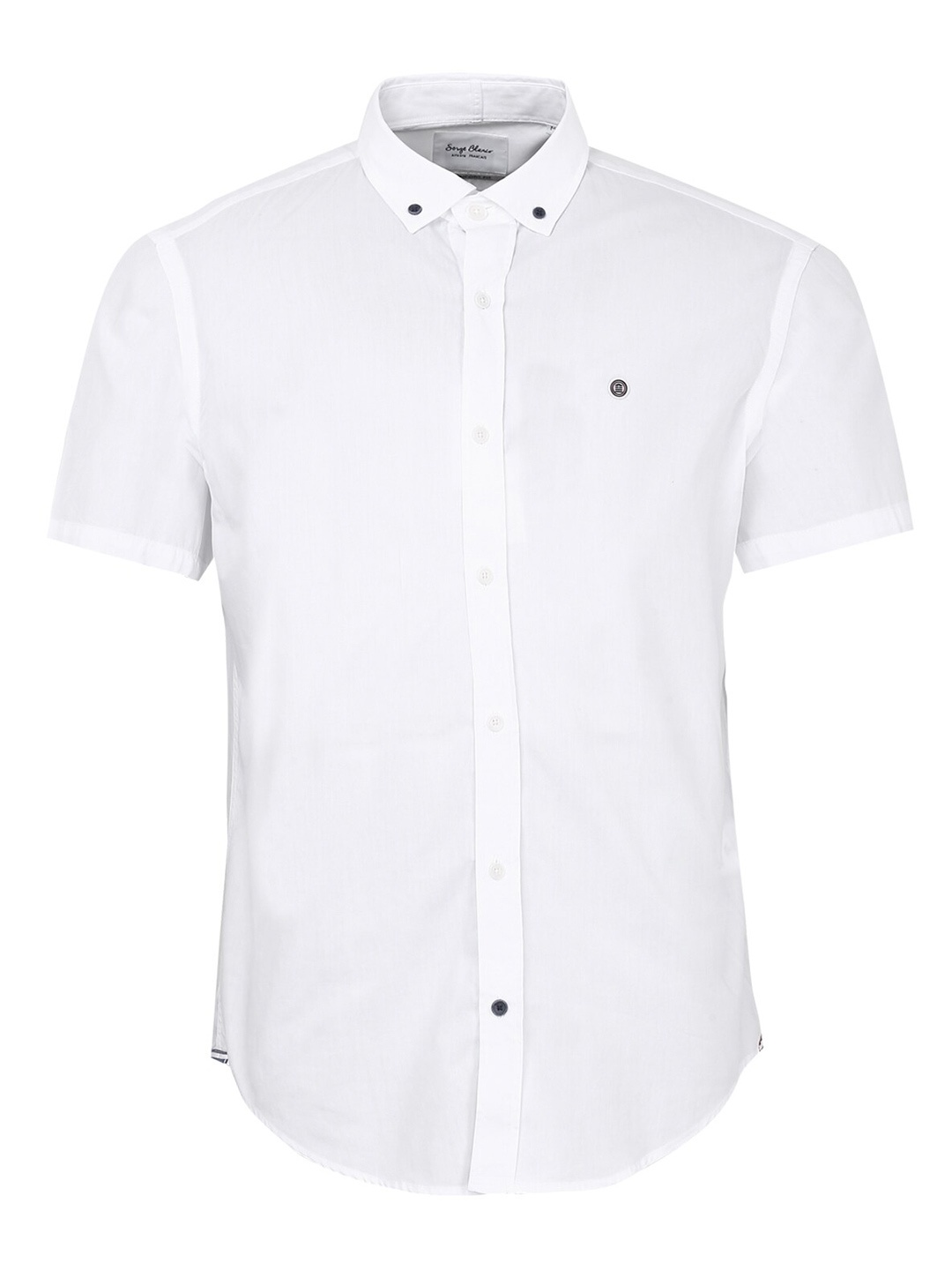 

SERGE BLANCO Men White Casual Shirt