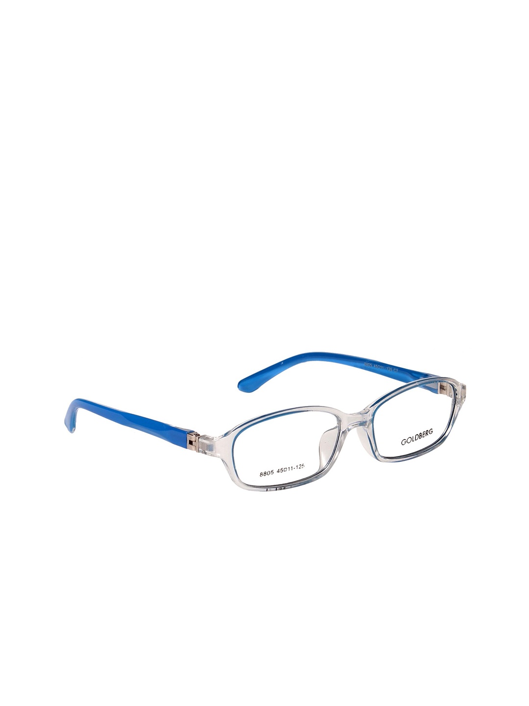 

Gold Berg Transparent & Blue Full Rim Wayfarer Frames