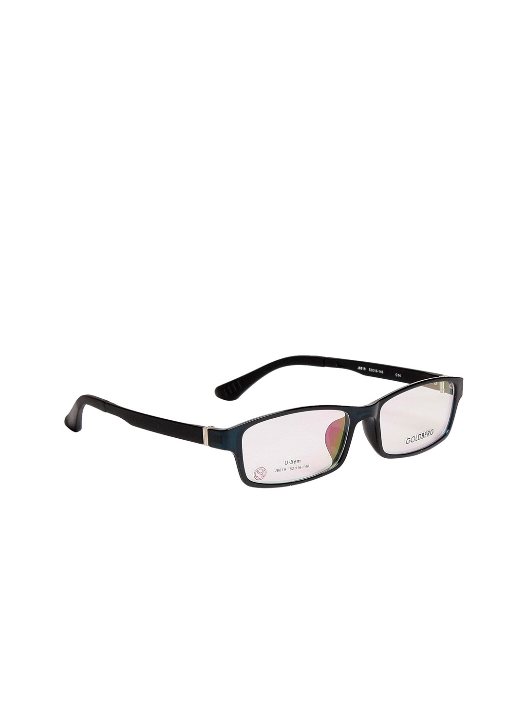 

Gold Berg Unisex Black Full Rim Wayfarer Frames GB-J8019_C14