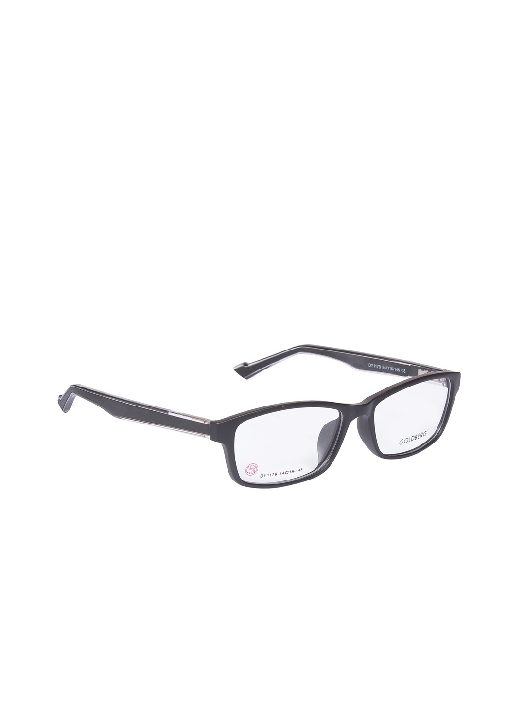 

Gold Berg Black Full Rim Wayfarer Frames Eyeglasses