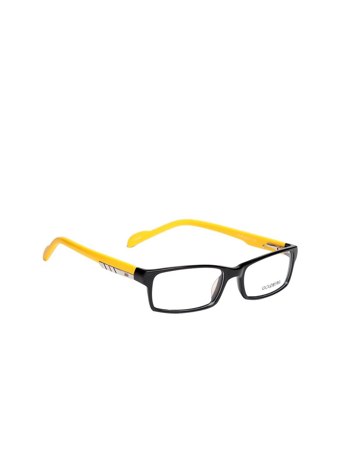 

Gold Berg Black & Yellow Full Rim Rectangle Frames