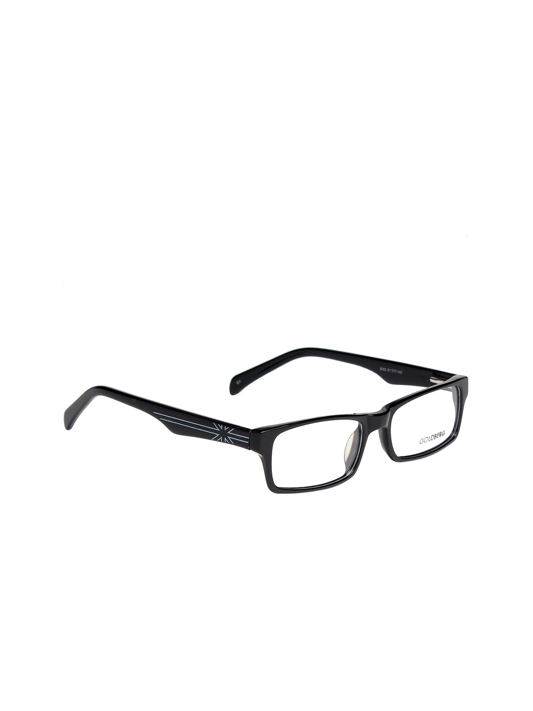 

Gold Berg Unisex Black Full Rim Rectangle Frames