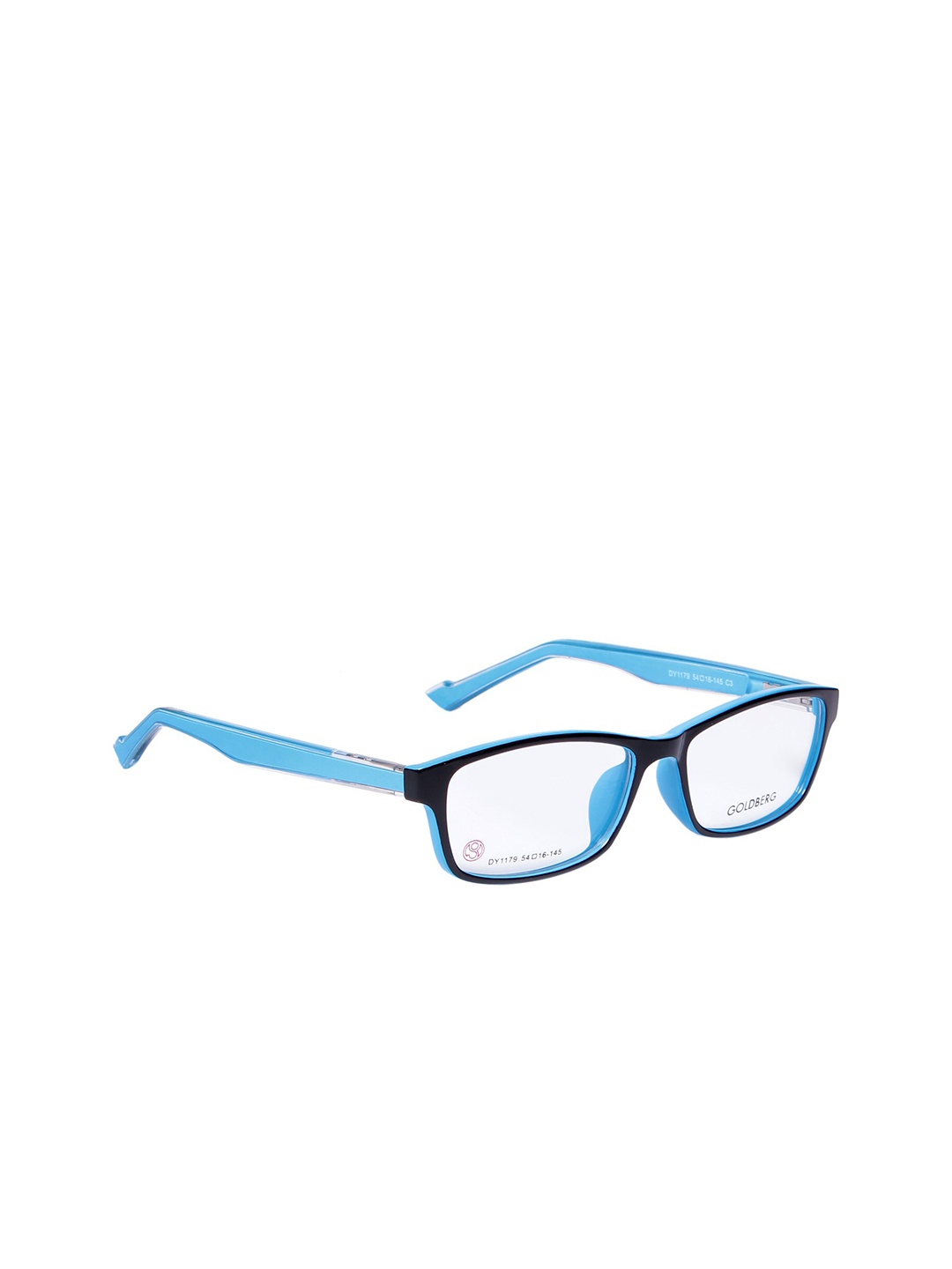 

Gold Berg Unisex Blue & Black Full Rim Wayfarer Frames Eyeglasses