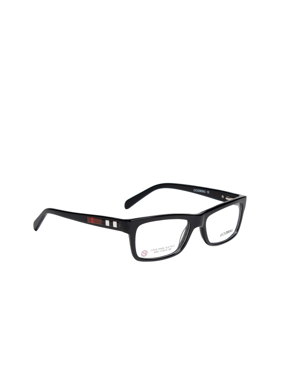 

Gold Berg Black Full Rim Rectangle Frames Eyeglasses