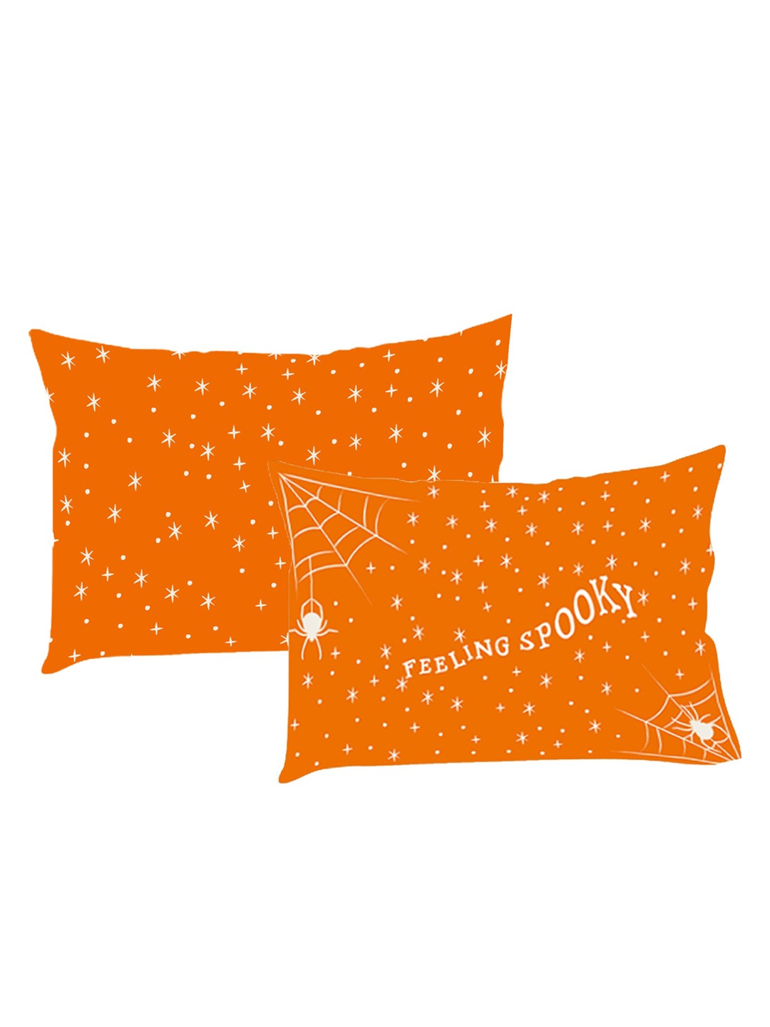

Disney Kids Set Of 2 Orange Digital Printed Cotton Pillow Covers