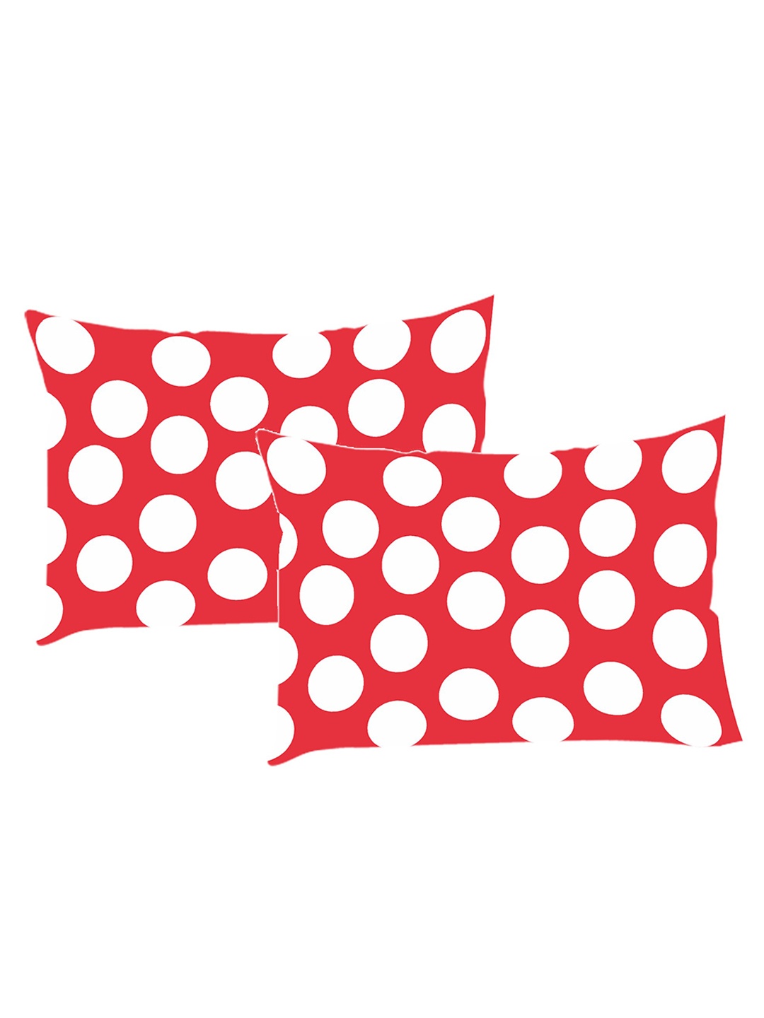 

Disney Kids Pack Of 2 Red & White Polka Dot Digital Printed Cotton